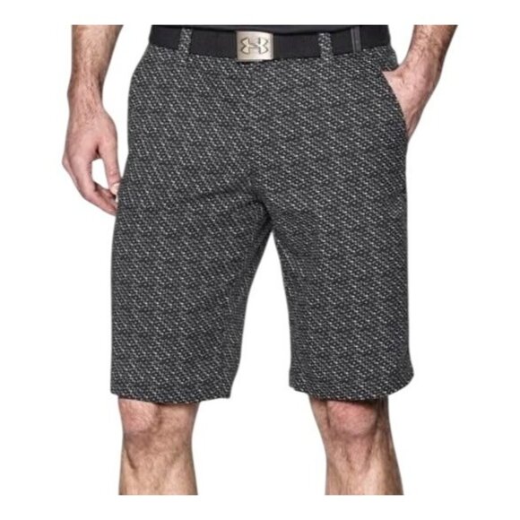 Under Armour Scatter Golf Short (38 Mens) Stealth Gray / Steel 1259596 - Picture 1 of 8